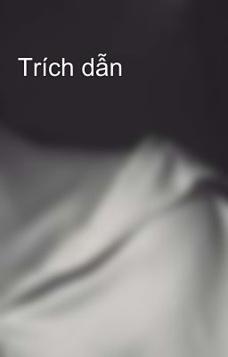 Trích dẫn 