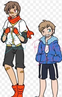 UnderTale Human Sans and Papyrus