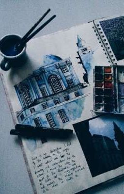 wangje | phòng mỹ thuật lúc chiều tà