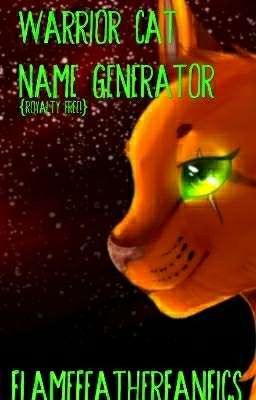 warrior cats name generator