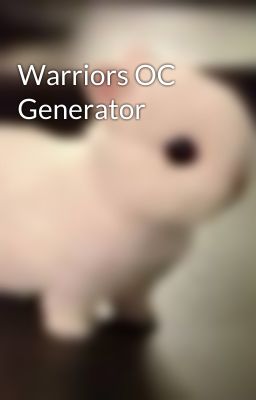 Warriors OC Generator